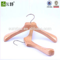 fashionable high quality coat hanger clothes wooden coat hanger stand for hotel